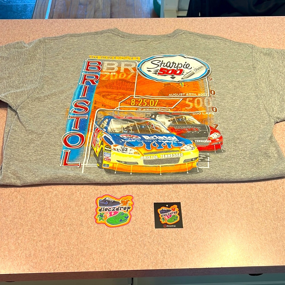 2007 Vintage Sharpie 500 Motor Speedway Bristol, Tennessee xl-xxl